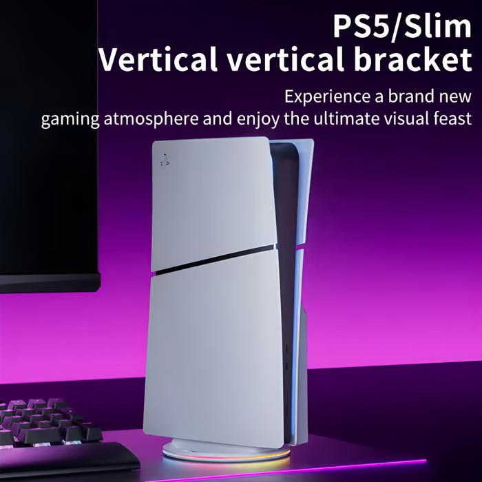 Aolion AL-P5439 RGB Vertical Stand for PS5 - Image 4